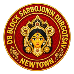 DB Block Sarbojanin Durgotsav logo