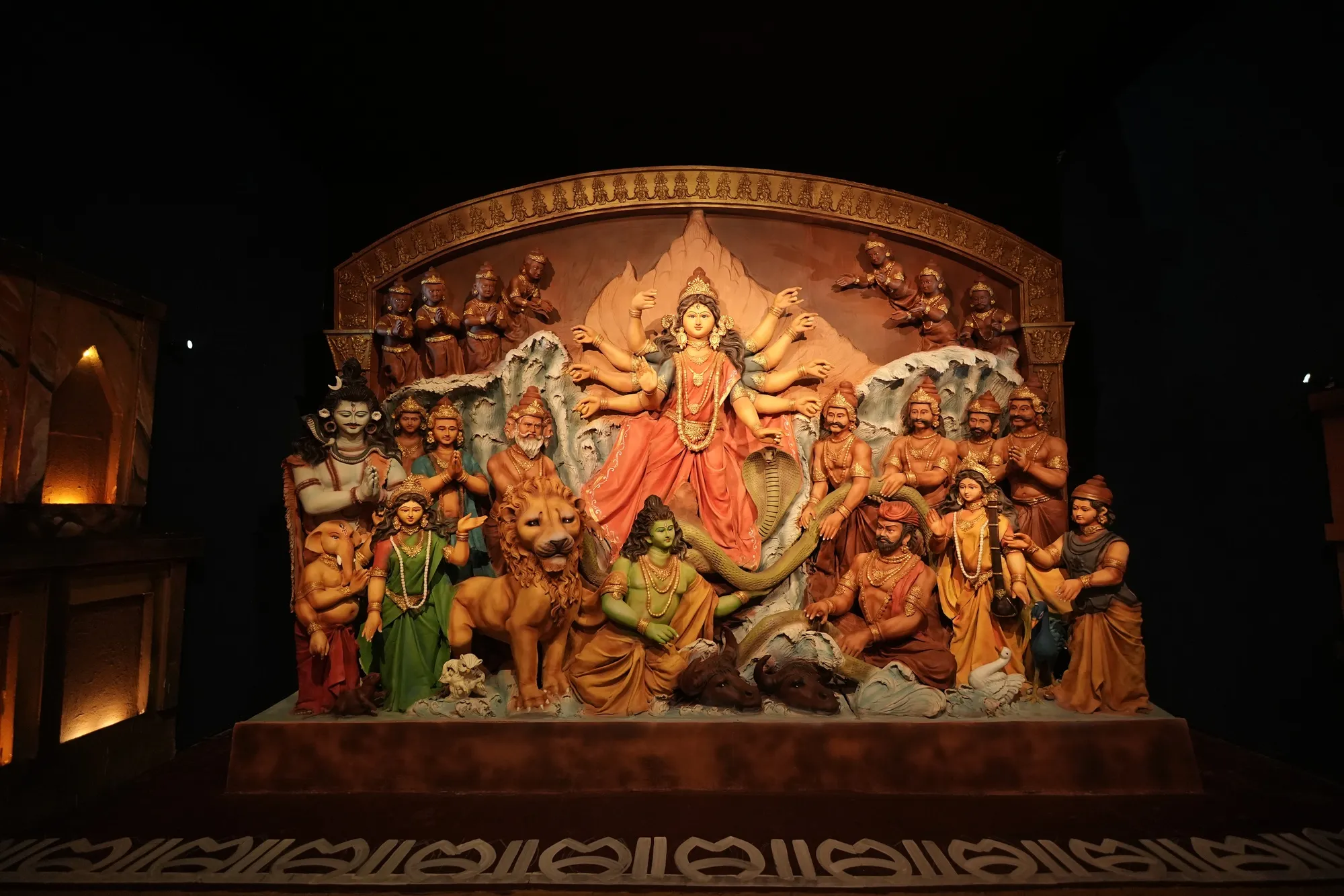 DB Block Sarbojanin Durgotsav, Newtown 3