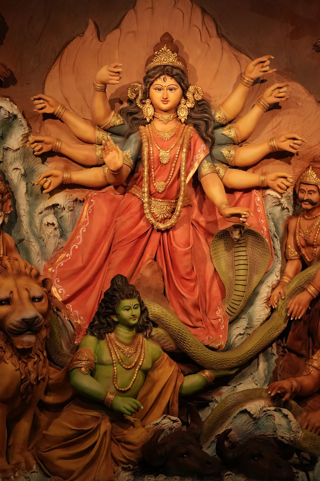 DB Block Sarbojanin Durgotsav, Newtown 4