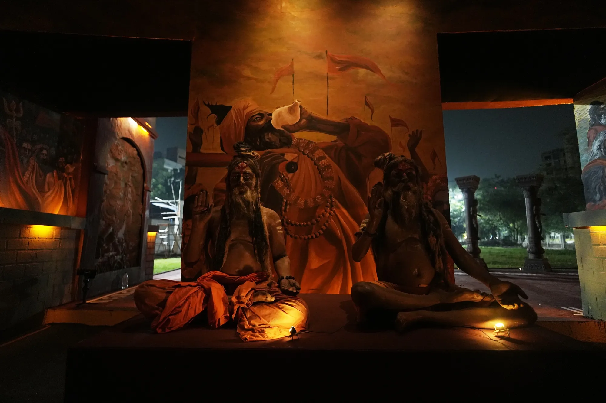 DB Block Sarbojanin Durgotsav, Newtown 8